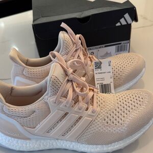 adidas Women’s Ultraboost Sneakers in Light Pink- new, never worn with tag.
